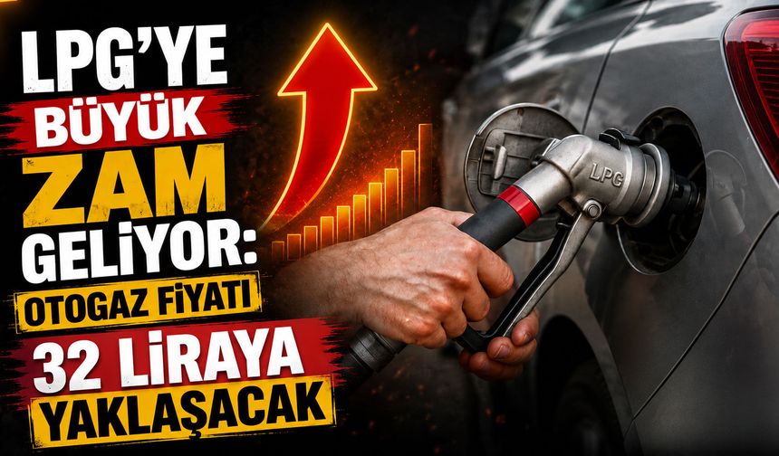 LPG'ye büyük zam geliyor: Otogaz fiyatı 32 liraya yaklaşacak