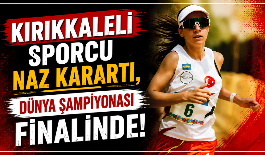 Kırıkkaleli Sporcu Naz Karartı, Dünya Şampiyonası finalinde