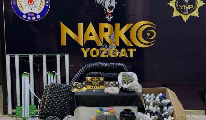 Evinde uyuşturucu düzeneği ele geçirildi