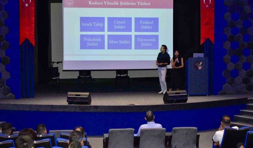 Hükümlülere 'Kadına Yönelik Şiddetle Mücadele' eğitimi