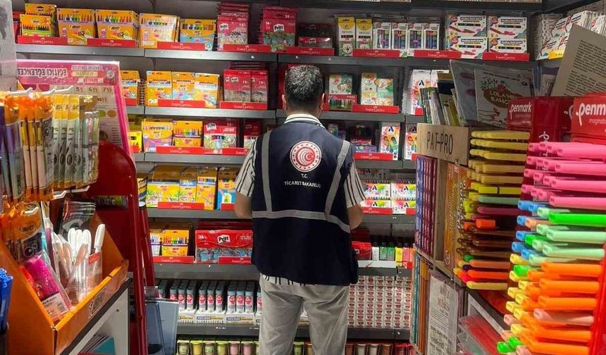 Kırtasiye denetimlerinde olumsuzluğa rastlanmadı