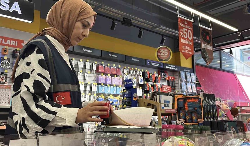 Okul öncesi kırtasiyelere denetim