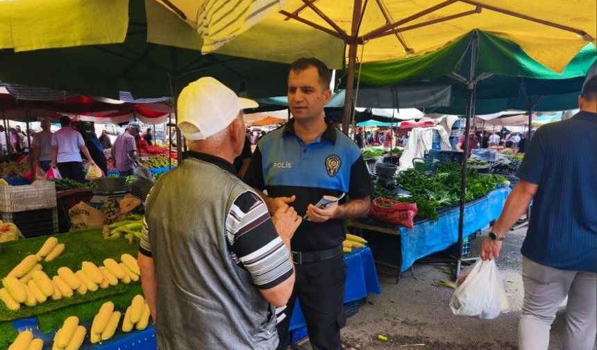 Polisten dolandırıcılık bilgilendirmesi