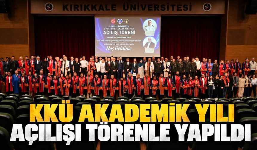 KKÜ akademik yılı açılışı törenle yapıldı