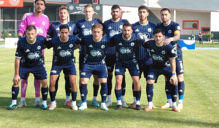 Erciyes 38 FK'nın kupa maçı programı belli oldu