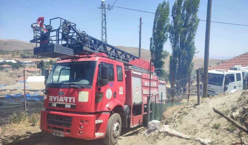 Ev yangınında 75 yaşındaki kadın hayatını kaybetti