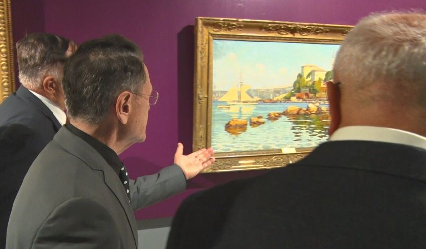 Harita çiziminden sanat eserlerine: Asker ressamların Türk dünyasına uzanan sanat sergisi