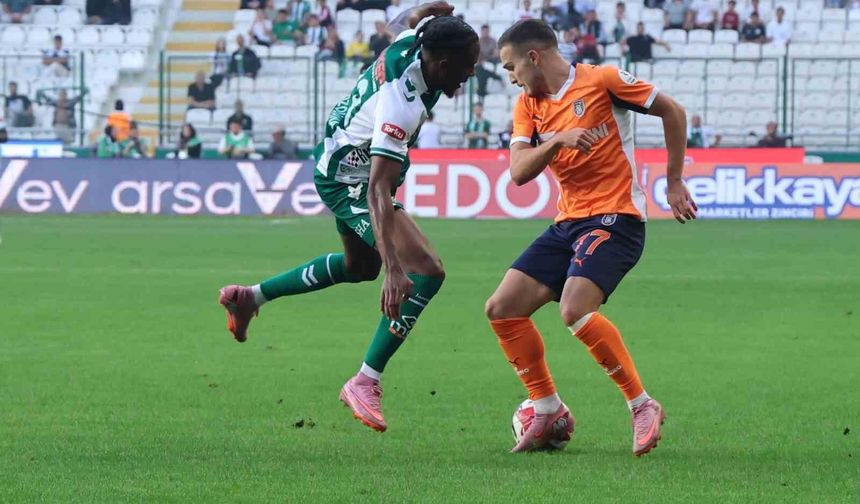 Konyaspor ile Başakşehir FK 31. randevuda