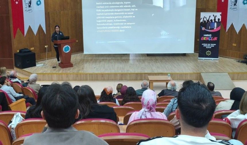 Niğde'de 2 bin 92 kişi uyuşturucu ile mücadelede bilgilendirildi