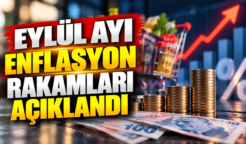 Eylül ayı enflasyon rakamları açıklandı