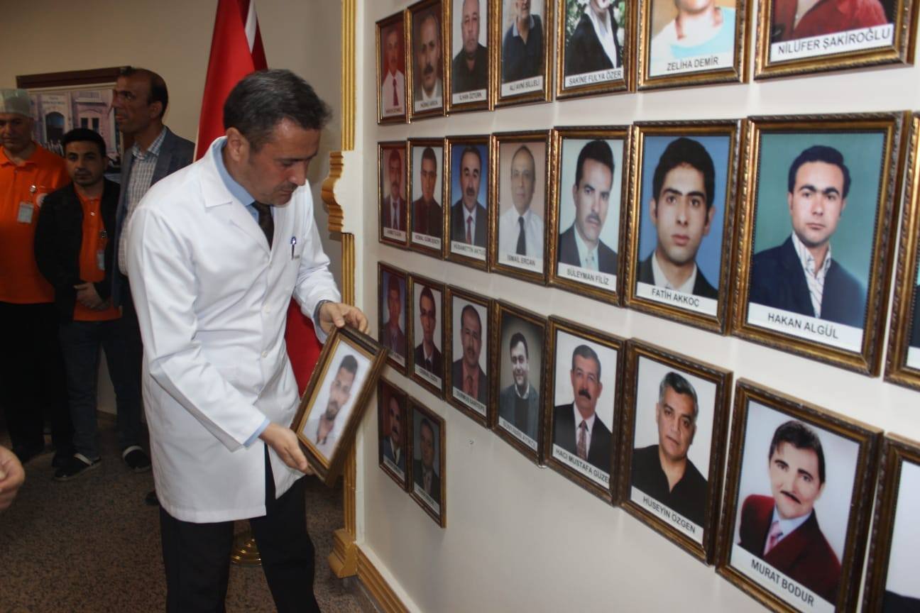 Kırıkkale’de Hayatını Kaybeden Hastane Personeli Vefa Köşesi’ne Eklendi (3)