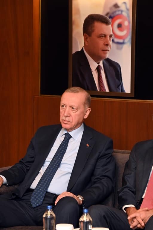 Cumhurbaşkanı Erdoğan, Türk Metal Sendikası’nı Ziyaret Etti (6)