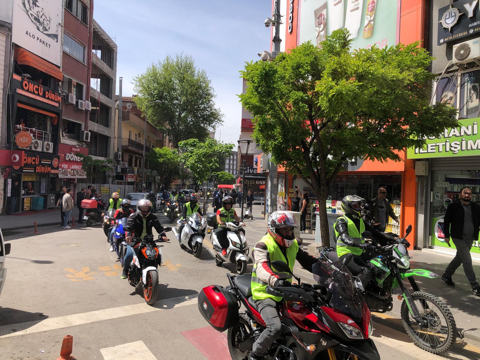 Kırıkkale’de Motosiklet Kortej Sürüşü Yapıldı1