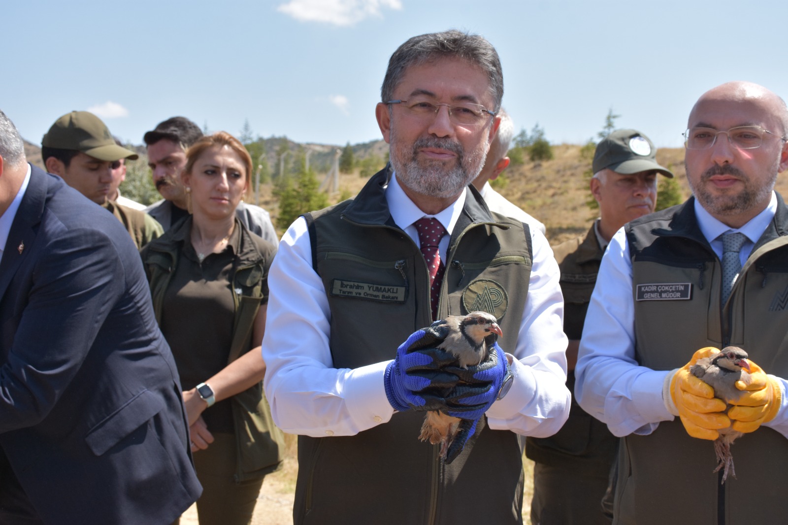 Bakan Yumaklı, Kırıkkale’de Kınalı Keklik Doğaya Saldı (4)