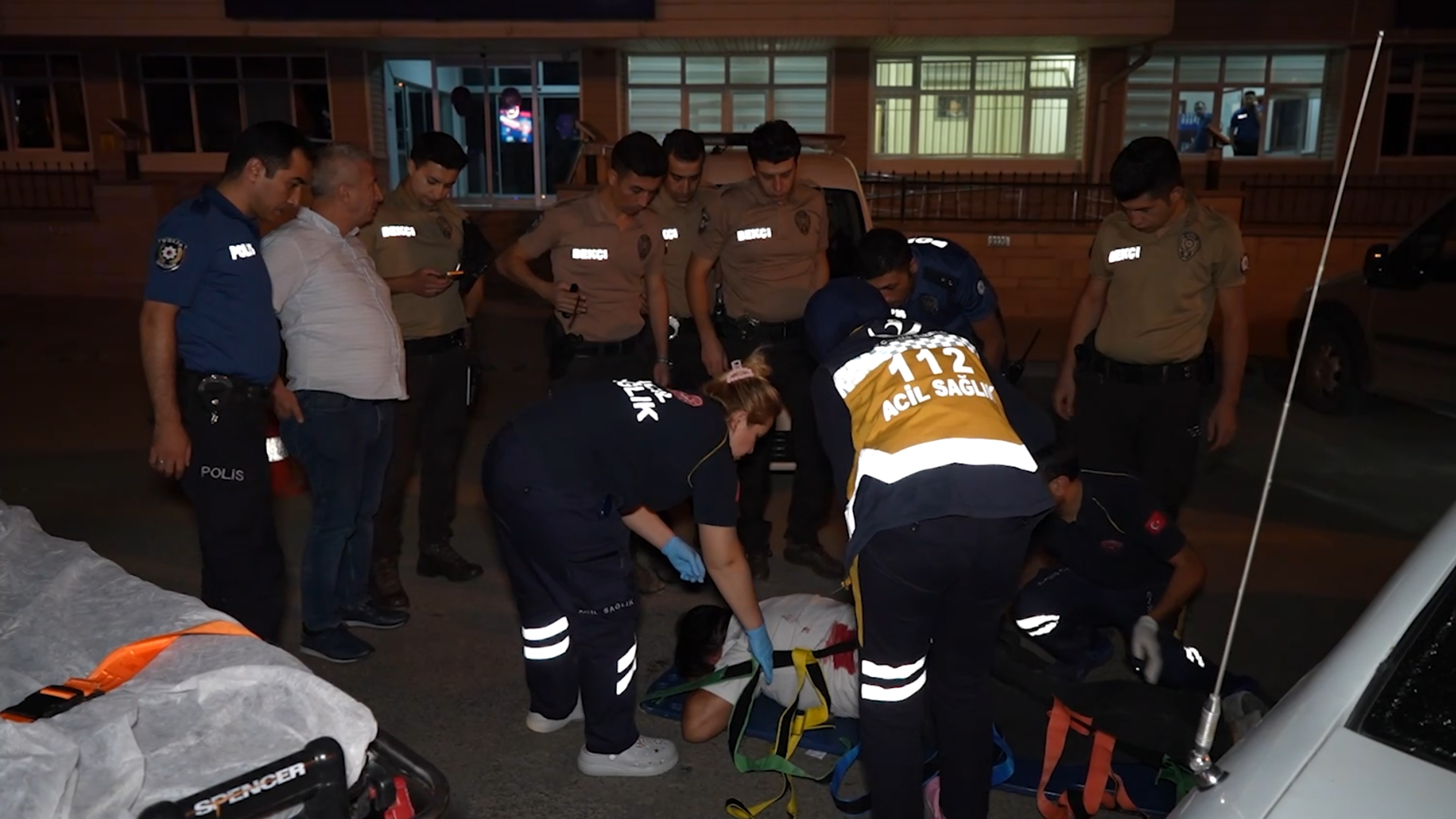 Kırıkkale'de Olaylı Gece! Silahlı Saldırıya Uğradı, Ağır Yaralı Olarak Emniyete Sığındı (1)