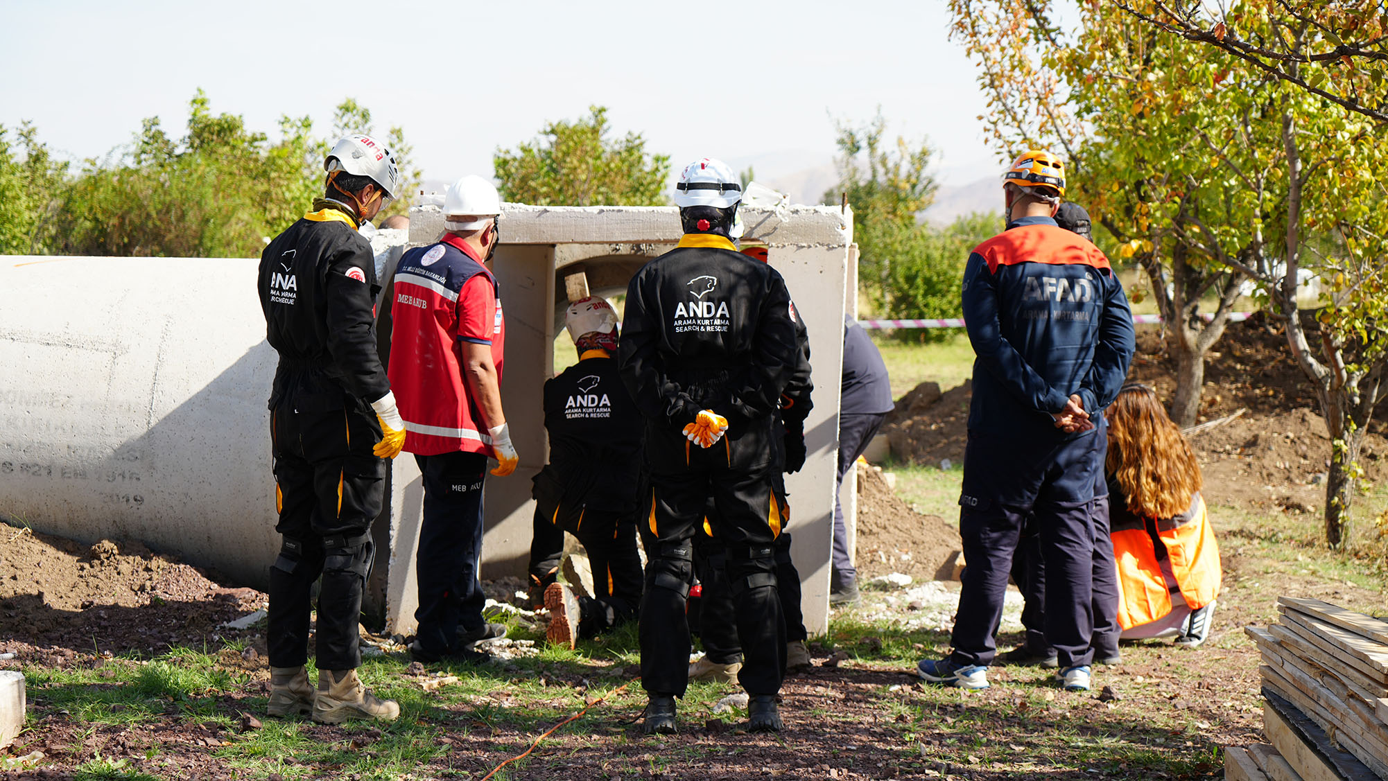 Kırıkkale'de 5.2 Büyüklüğünde Deprem Tatbikatı (4)