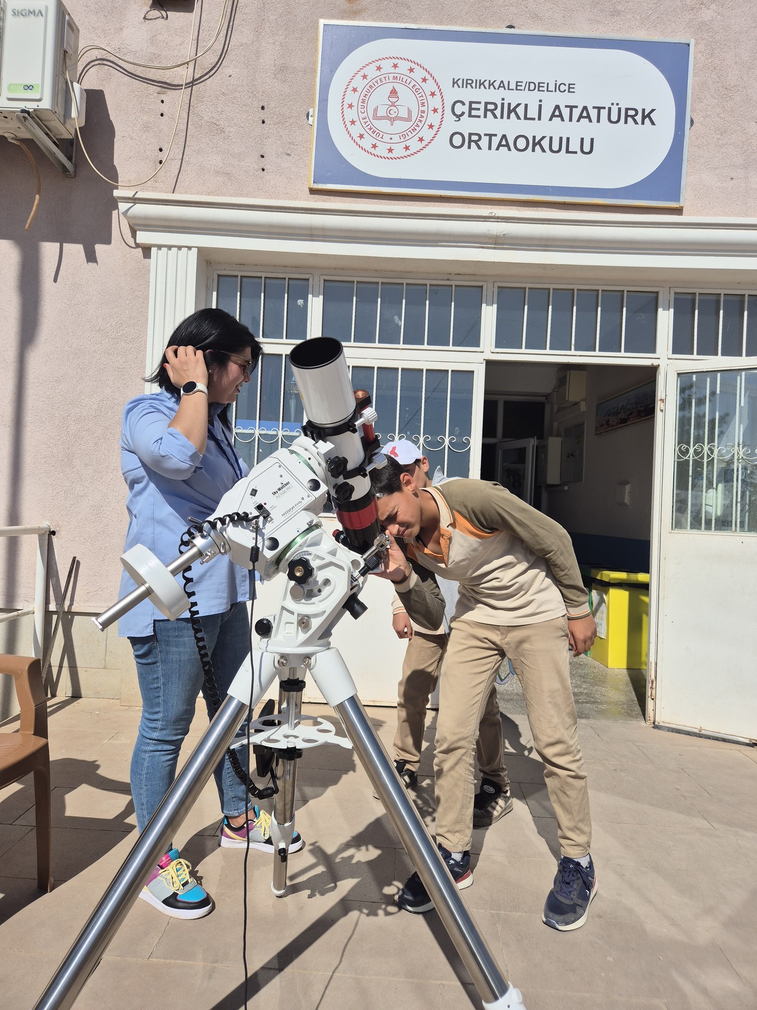 Kırıkkale’de Bilim Merkezi, Ilçedeki Öğrencilerin Ayağına Gitti (2)