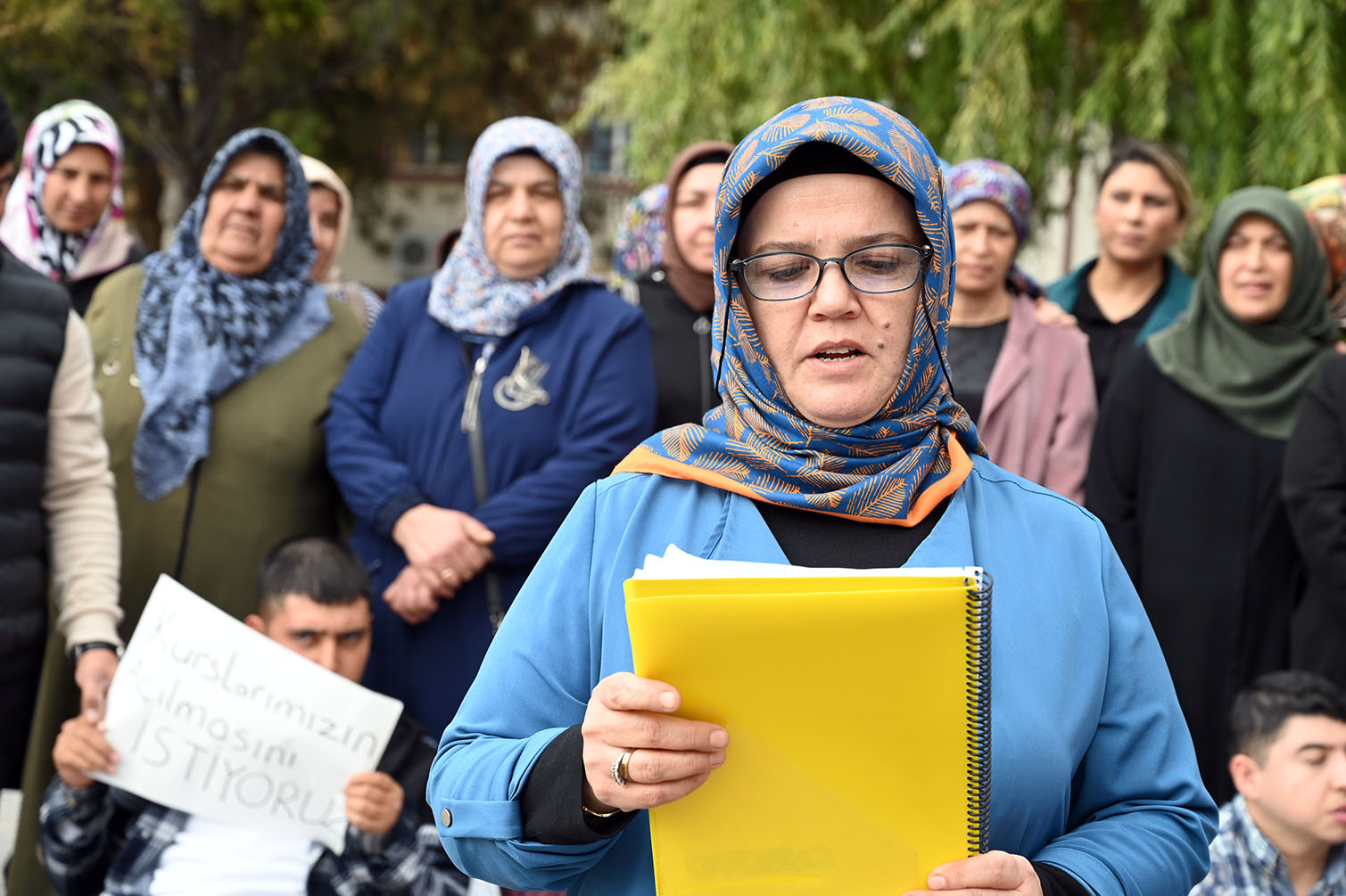 Kırıkkale’de Engelli Öğrencilerin Kursları Kapatıldı! Aileler Tepki Gösterdi (5)