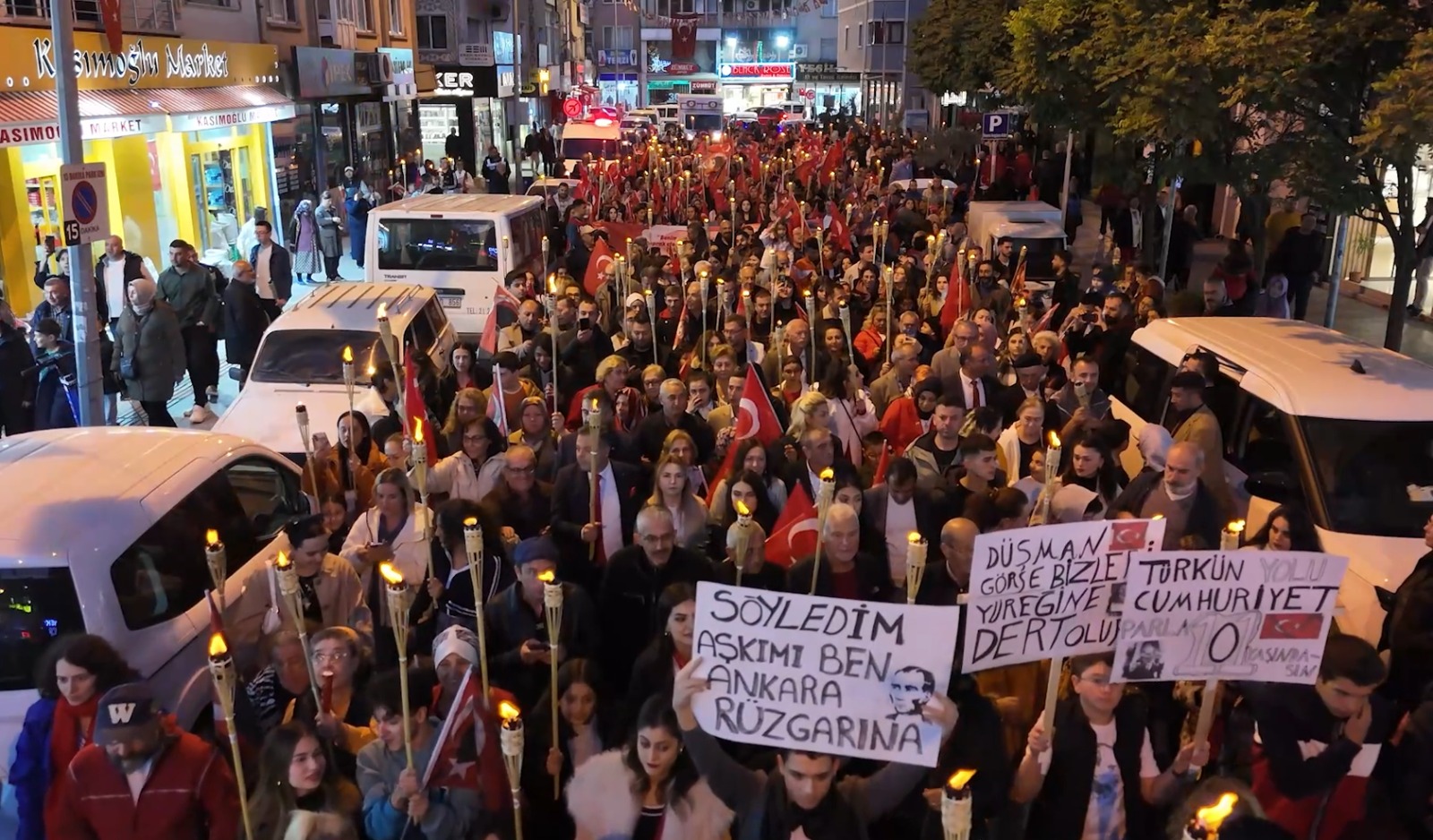 Kırıkkale’de Fener Alayı Yürüyüşüne Yoğun Ilgi (4)