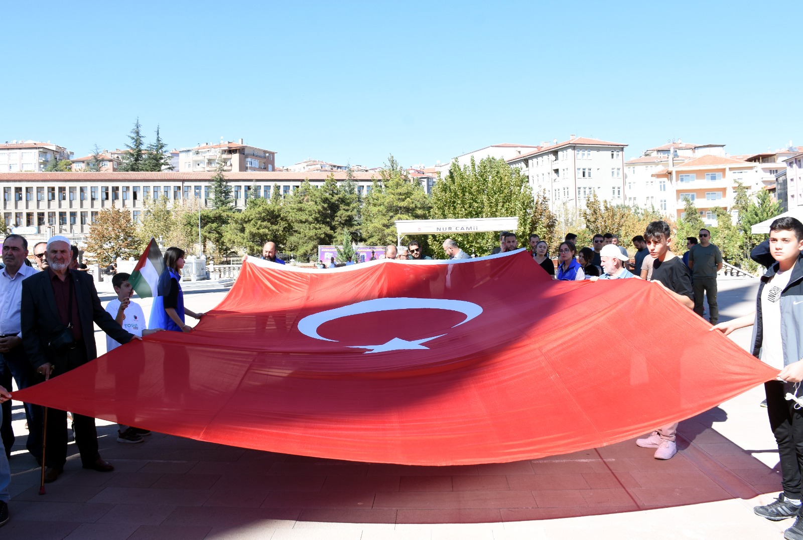 Kırıkkale’de İsrail'in Filistin'e Yönelik Saldırıları Protesto Edildi (1)