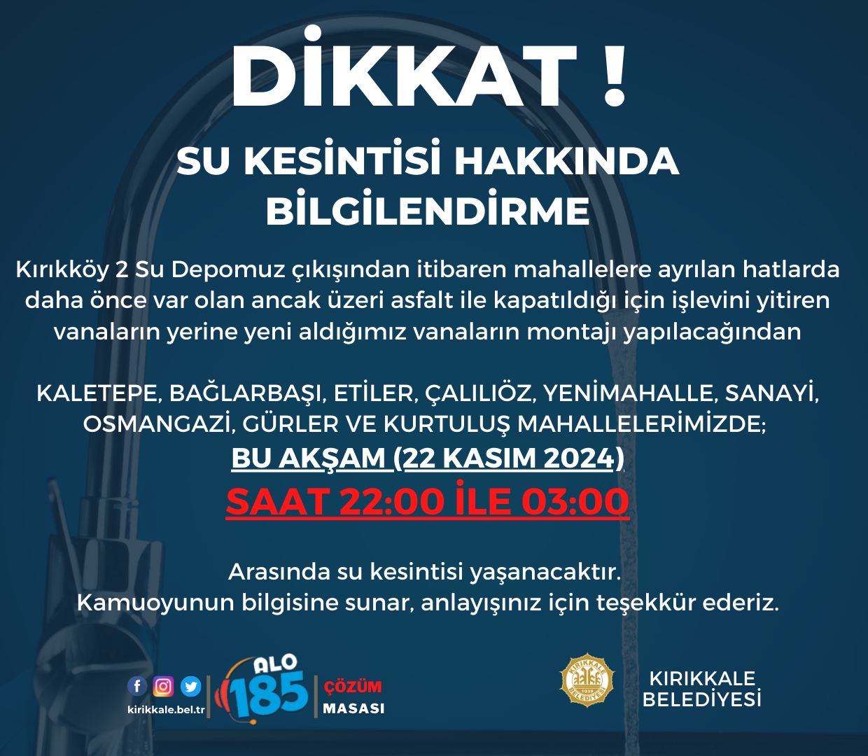 Su Kesintisi