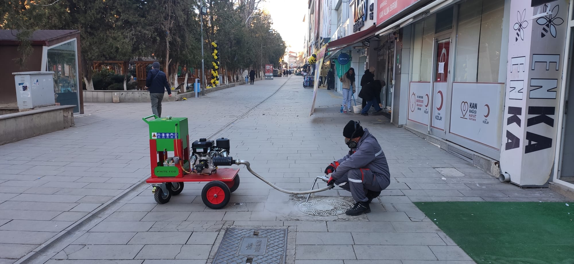 Kırıkkale Belediyesi Haşereyle Mücadeleye Devam Ediyor (1)