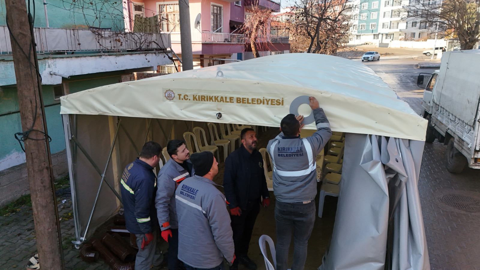 Kırıkkale Belediyesi Taziye Çadırlarını Yenilendi (1)