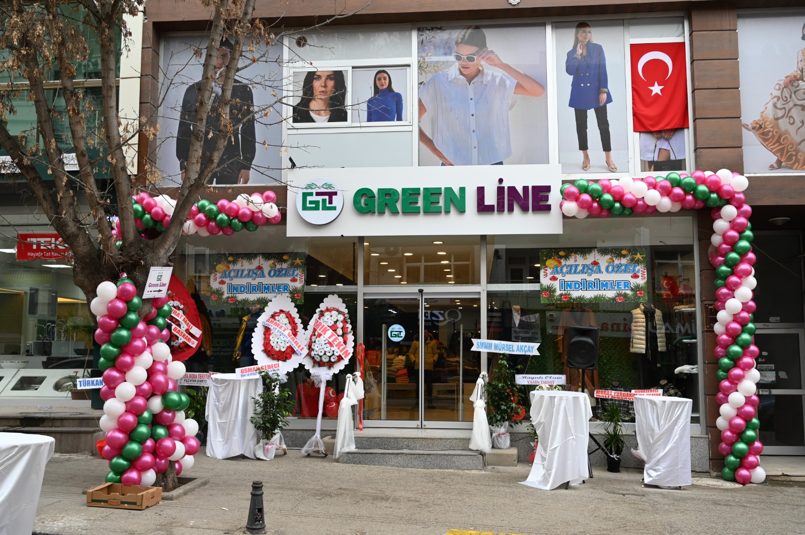 Kırıkkale’de Green Life Giyim Mağazası Hizmete Açıldı (2)