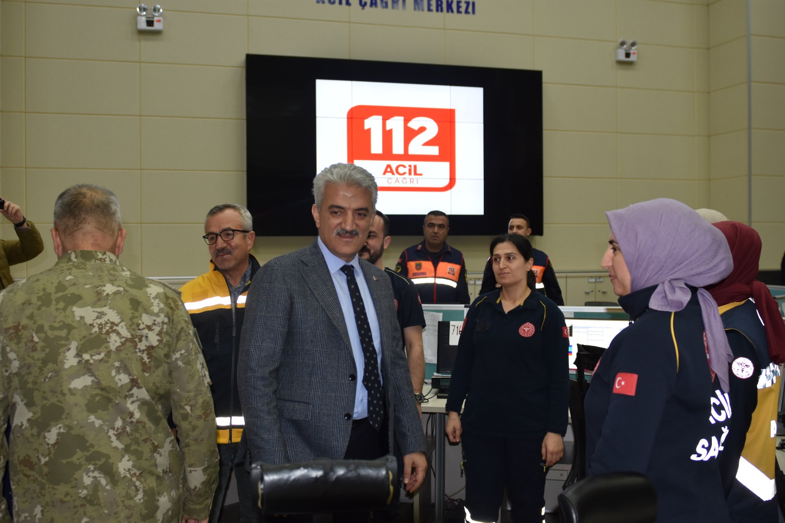 Kırıkkale Valisi Makas, Yılbaşında Görevli Personellere Ziyaret (4)