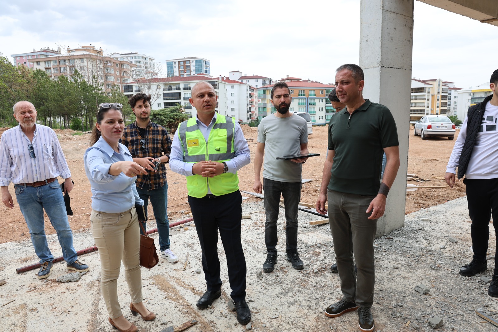 Başkan Ahmet Önal, Kırıkkale’deki Kreş Inşaatını Yerinde Inceledi (2)