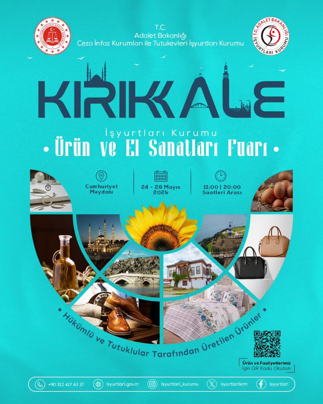 Kırıkkale’de İşyurtları Ürün Ve El Sanatları Fuarı Başlıyor (1)