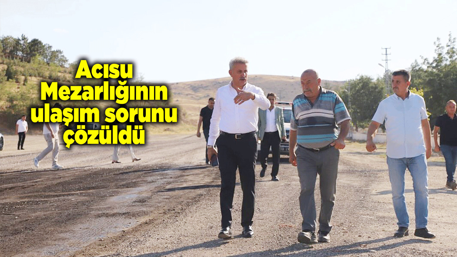 Acısu Mezarlığının ulaşım sorunu çözüldü