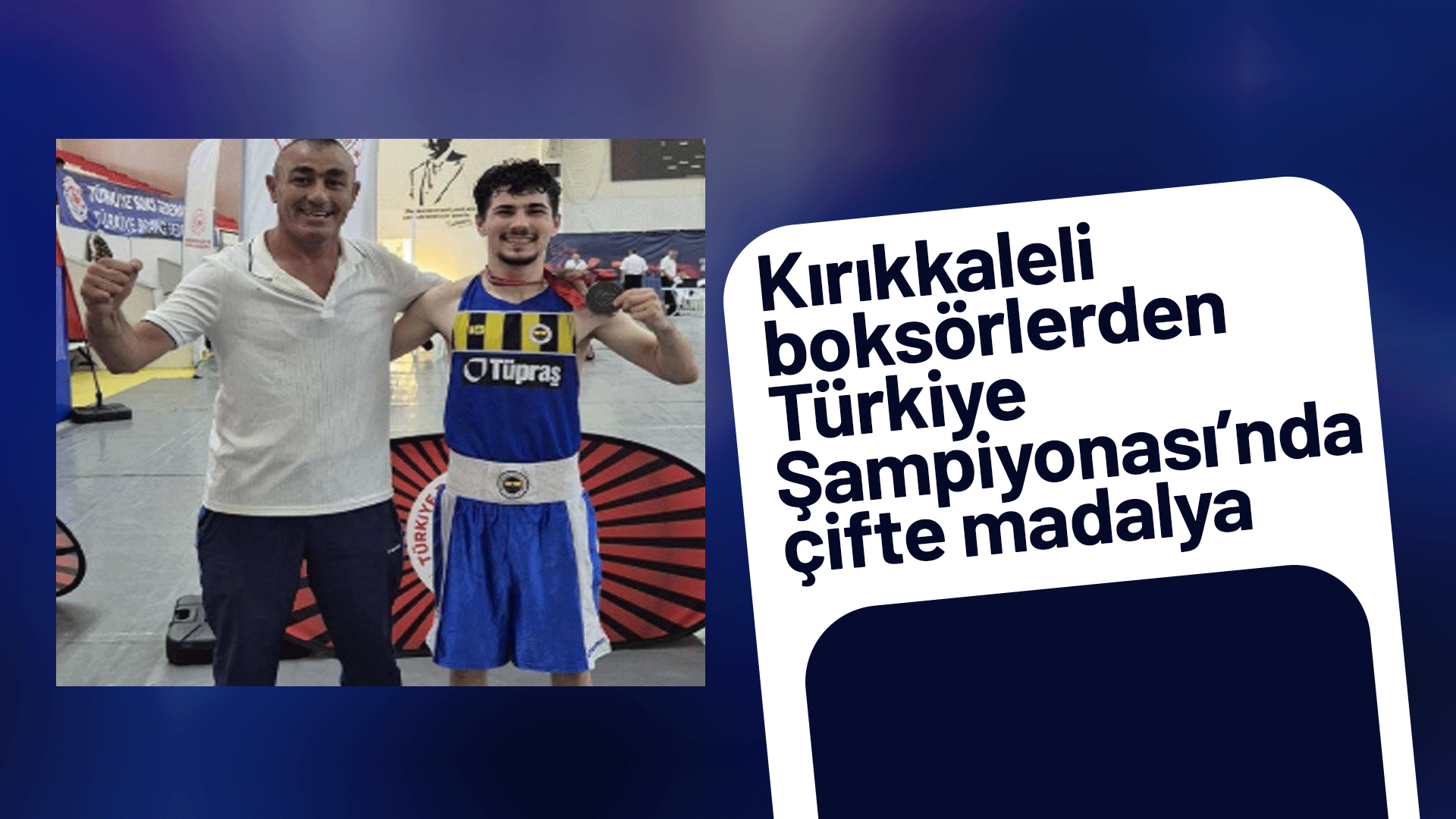 Kırıkkaleli boksörlerden Türkiye Şampiyonası’nda çifte madalya