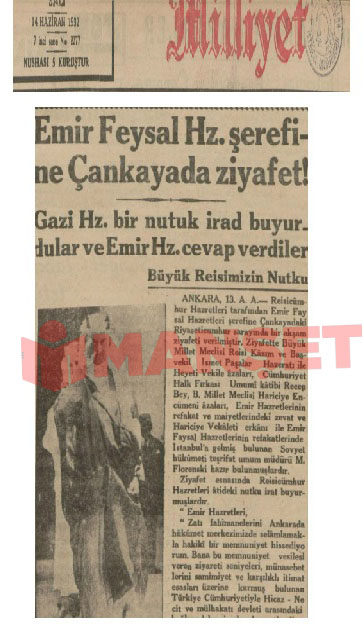 Ziyaret Dönemine Ait Gazete Küpürü1