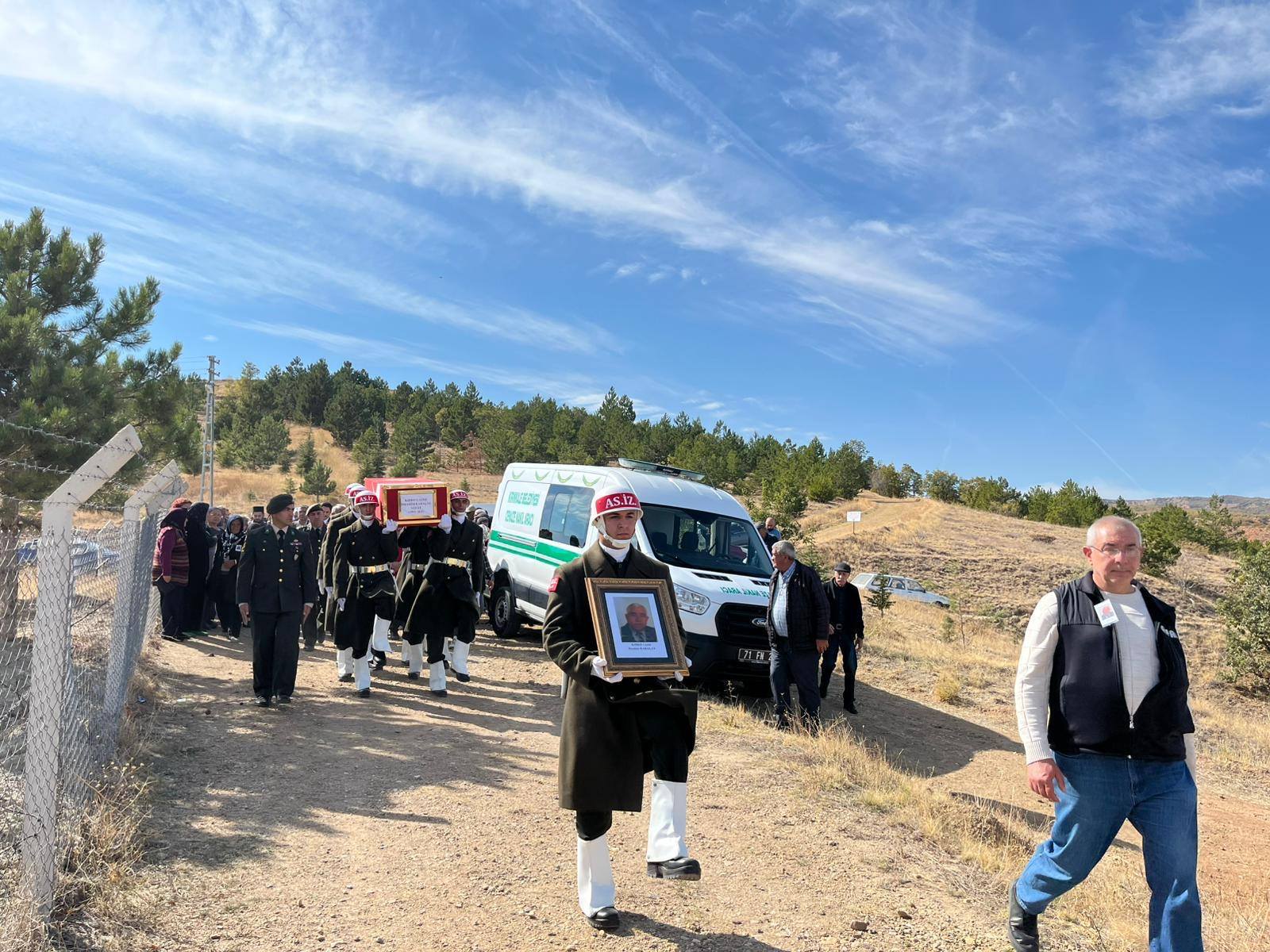 Kıbrıs Gazisi İbrahim Karaçay Son Yolculuğuna Uğurlandı (2)