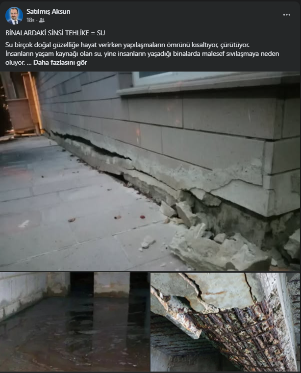 Satılmış Aksun Su Tehlikesi