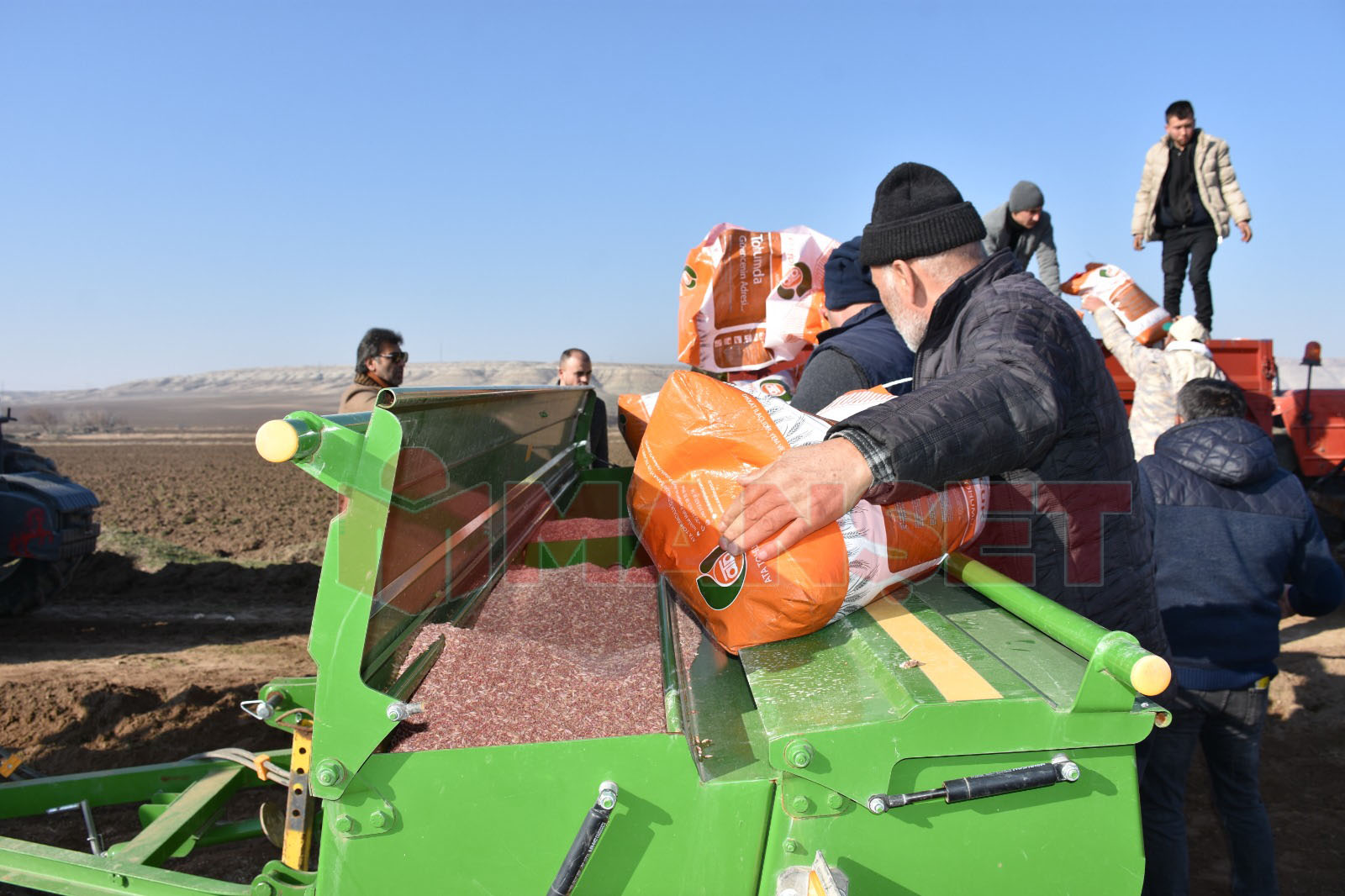 Kırıkkale’de 2 Bin 500 Dekar Alana Arpa Ekimi Başladı3