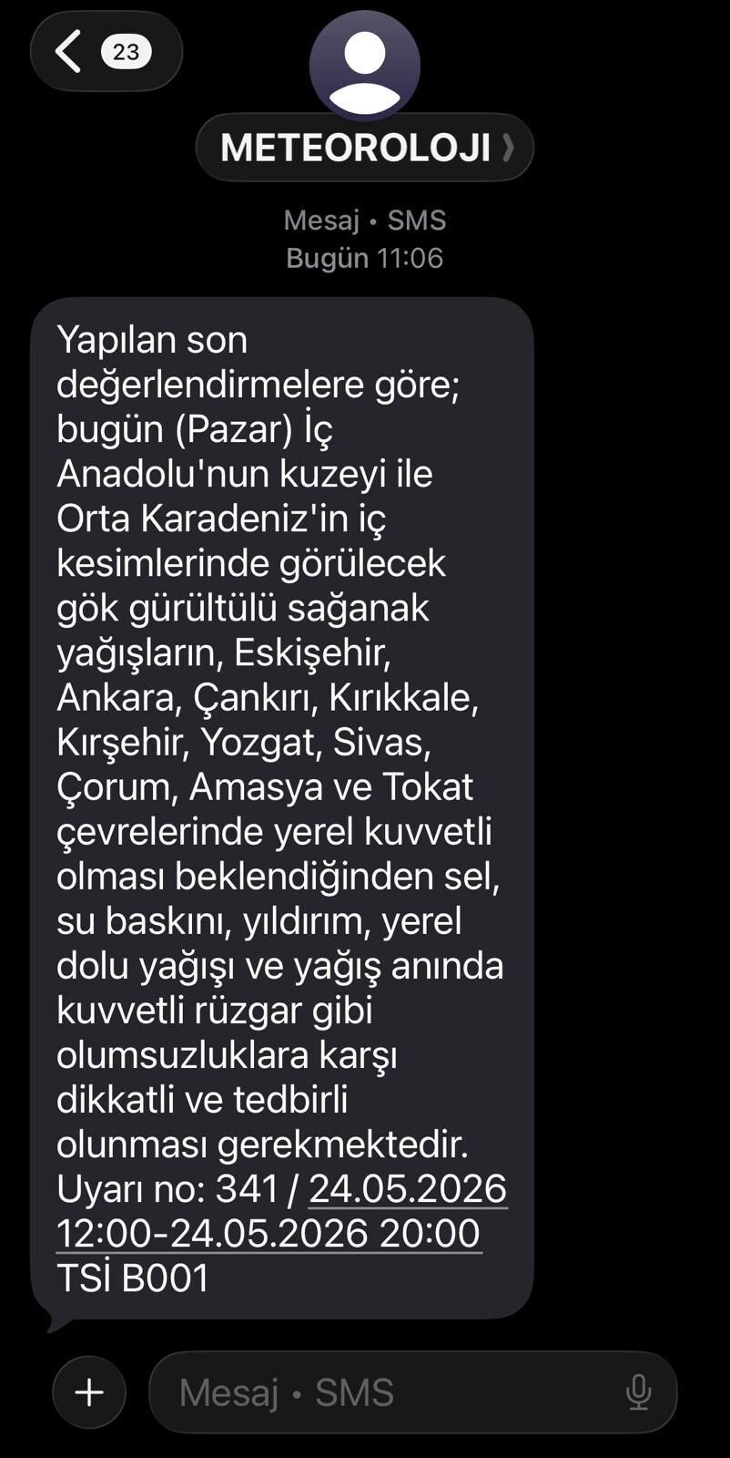 Uyarı