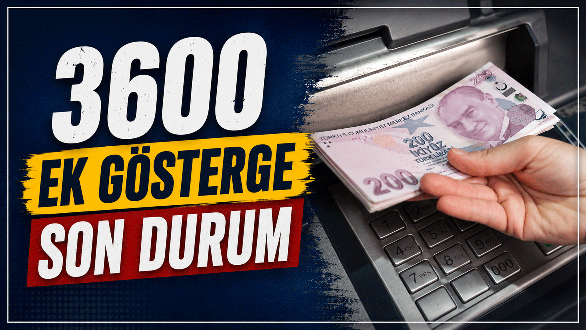 3600 ek göstergede son durum! 30.08.2026