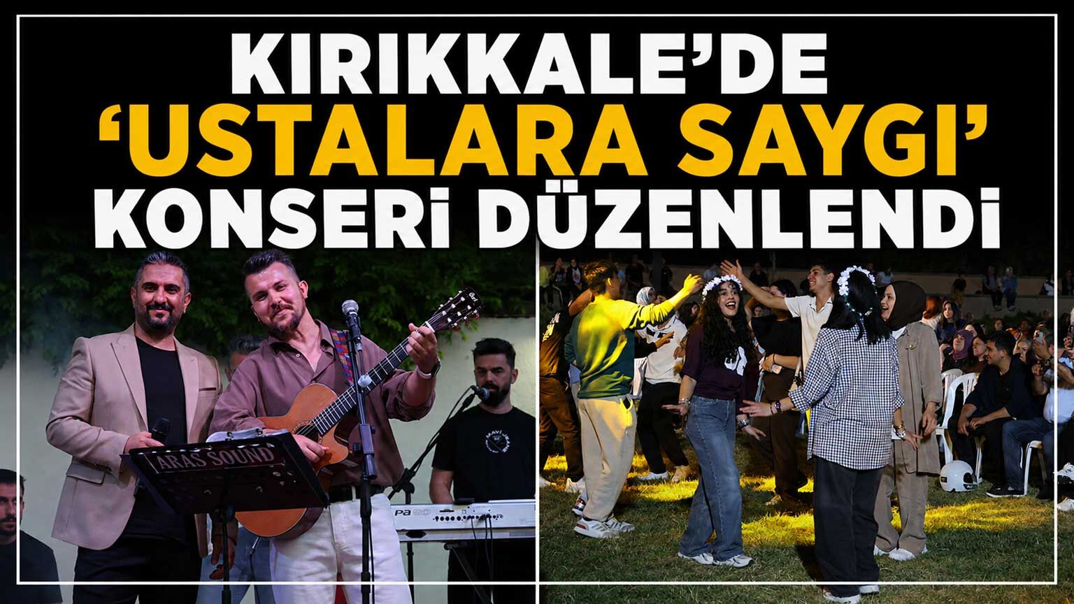 Kırıkkale’de ‘Ustalara Saygı’ konseri düzenlendi