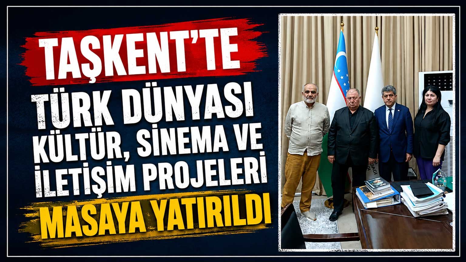 Taşkent’te Türk Dünyası kültür, sinema ve iletişim projeleri masaya yatırıldı
