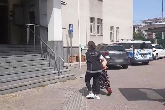 33 yıl hapis cezası olan kadın hırsız yakalandı