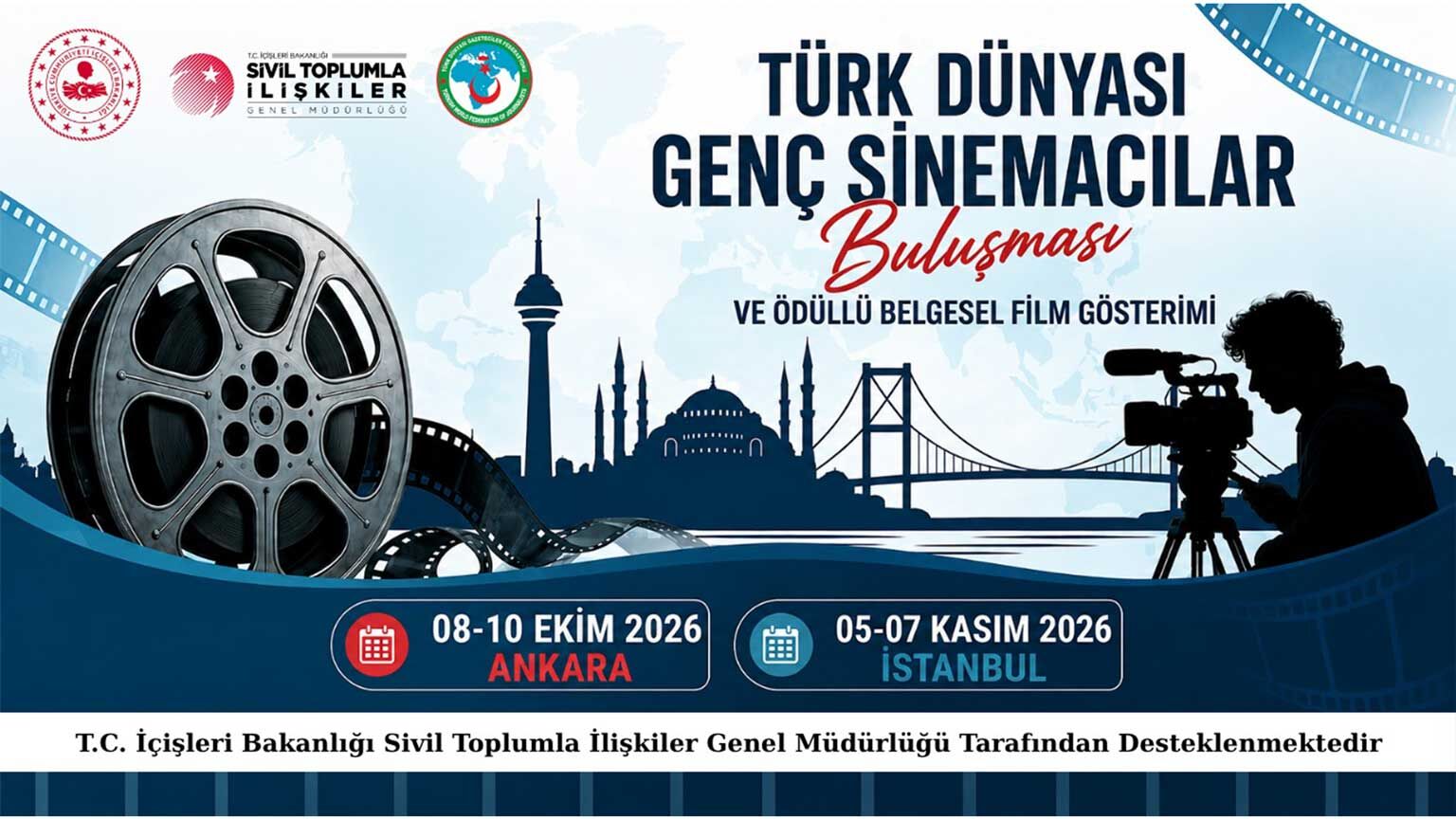 Türk dünyasının genç sinemacıları Ankara ve İstanbul’da buluşacak