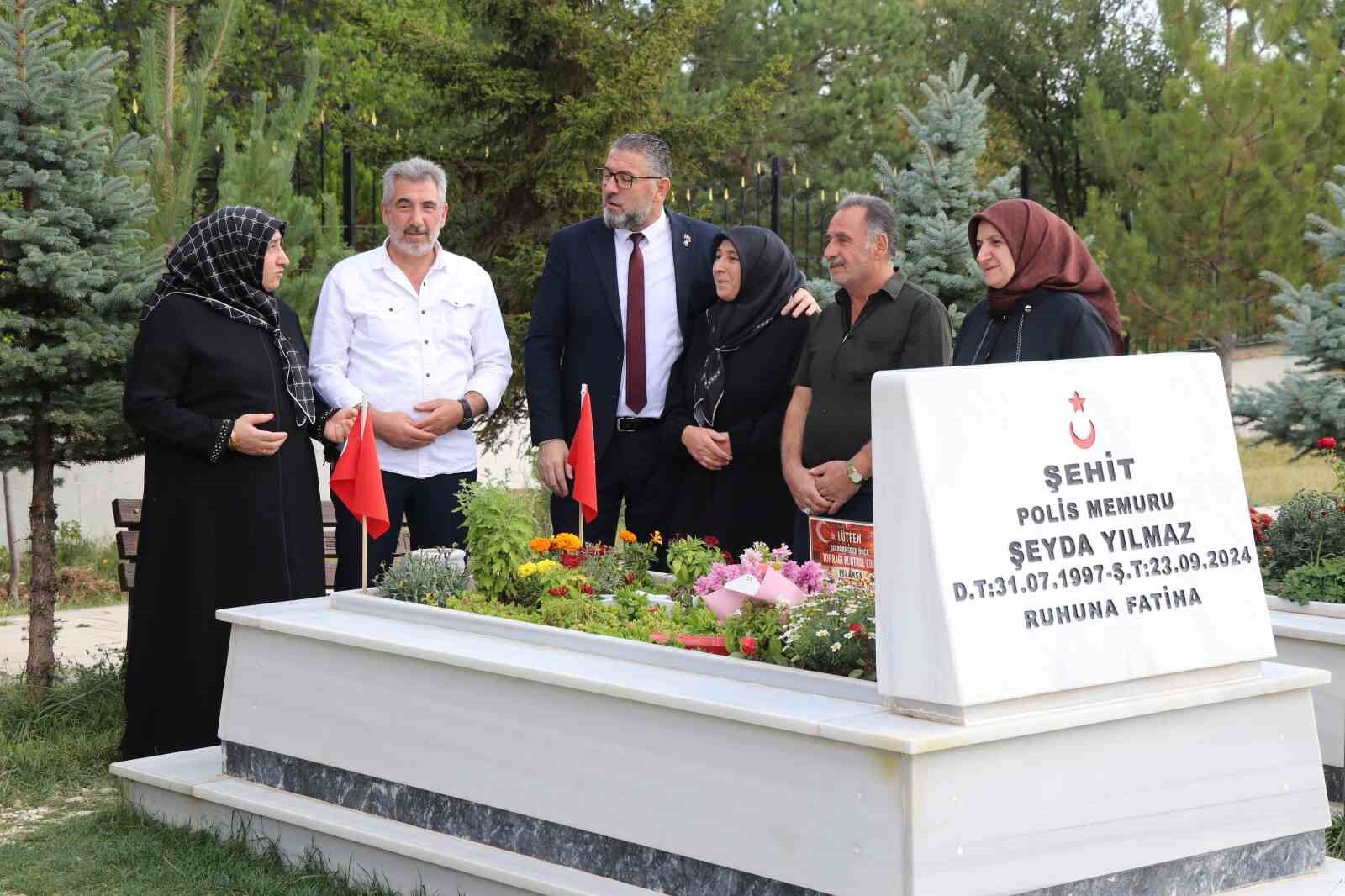 Şehit polis memuru Şeyda Yılmaz genç kızlara örnek oldu