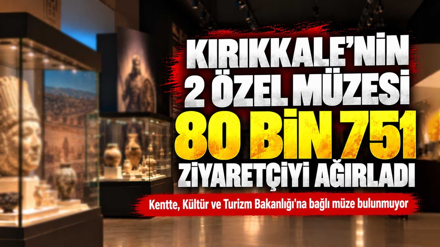Kırıkkale’nin 2 özel müzesi 80 bin 751 ziyaretçiyi ağırladı
