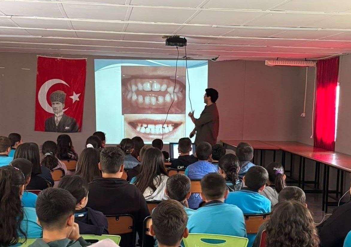 Karapınar'da öğrencilere sağlıklı yaşam eğitimi