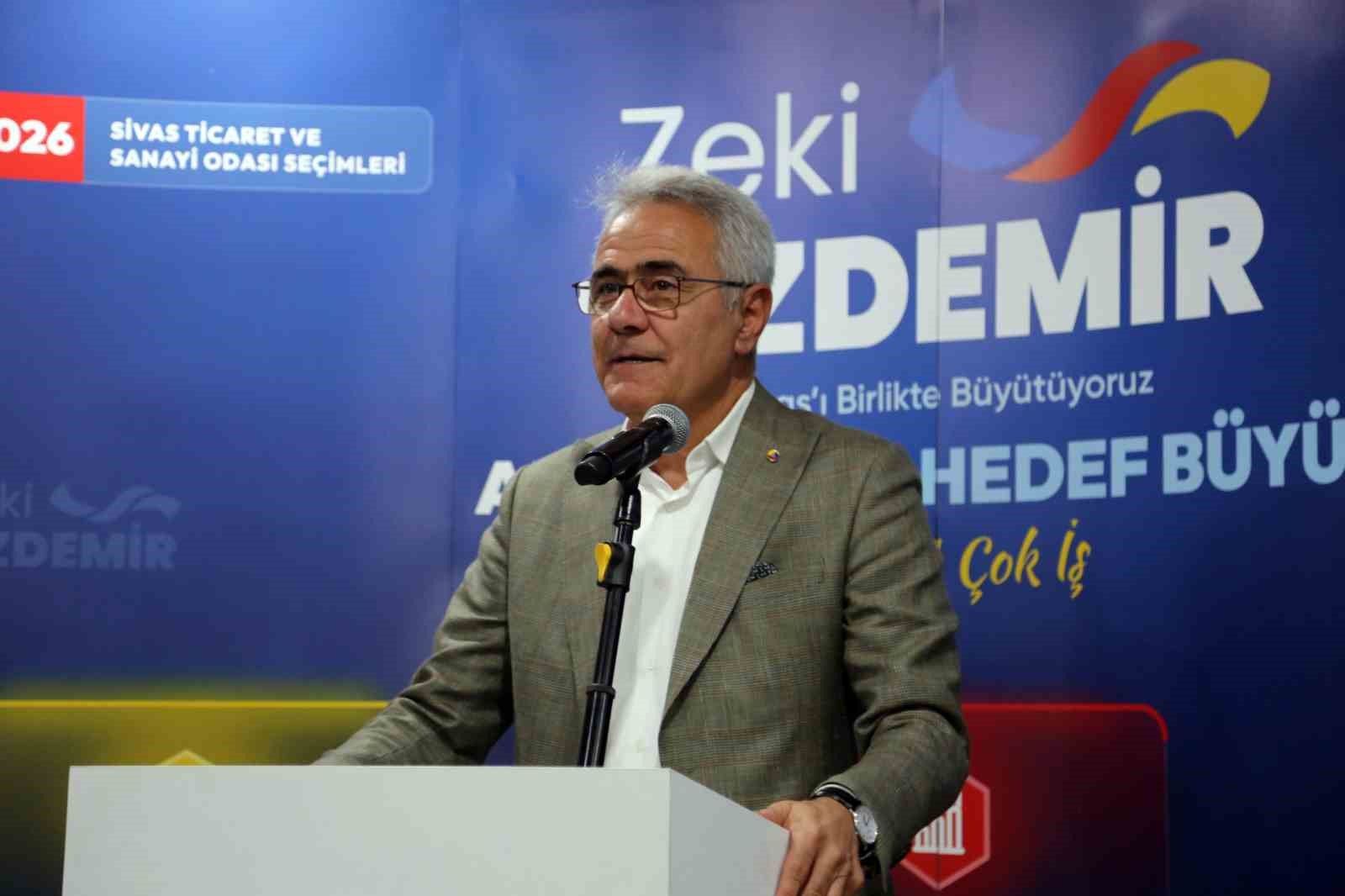 STSO Başkanı Özdemir'den ilçelere yatırım ve üretim mesajı