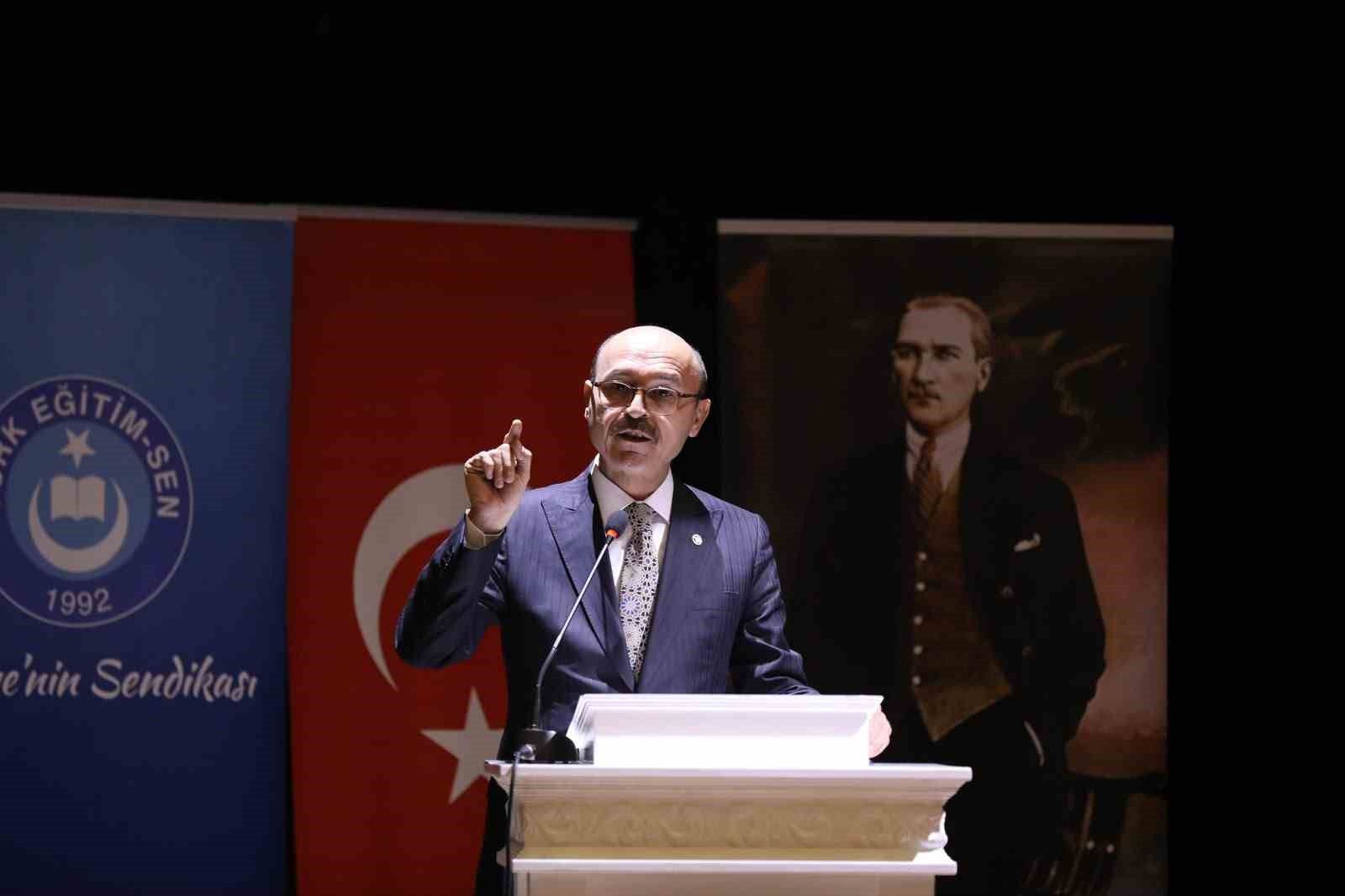 Türk Eğitim-Sen Genel Başkanı Geylan: 'Emeklilerimiz çok büyük bir ekonomik zorluğa mahkum bırakılmış durumdadır'